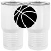 20 oz. Tall Stainless Steel Vacuum Insulated Tumbler White Thumbnail