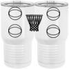 20 oz. Tall Stainless Steel Vacuum Insulated Tumbler White Thumbnail