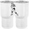 20 oz. Tall Stainless Steel Vacuum Insulated Tumbler White Thumbnail
