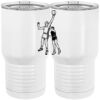 20 oz. Tall Stainless Steel Vacuum Insulated Tumbler White Thumbnail