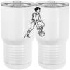 20 oz. Tall Stainless Steel Vacuum Insulated Tumbler White Thumbnail