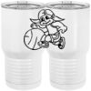20 oz. Tall Stainless Steel Vacuum Insulated Tumbler White Thumbnail