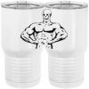 20 oz. Tall Stainless Steel Vacuum Insulated Tumbler White Thumbnail