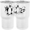 20 oz. Tall Stainless Steel Vacuum Insulated Tumbler White Thumbnail