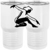 20 oz. Tall Stainless Steel Vacuum Insulated Tumbler White Thumbnail