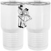 20 oz. Tall Stainless Steel Vacuum Insulated Tumbler White Thumbnail