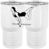 20 oz. Tall Stainless Steel Vacuum Insulated Tumbler White Thumbnail