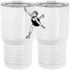 20 oz. Tall Stainless Steel Vacuum Insulated Tumbler White Thumbnail