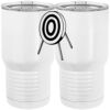 20 oz. Tall Stainless Steel Vacuum Insulated Tumbler White Thumbnail