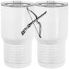 20 oz. Tall Stainless Steel Vacuum Insulated Tumbler White Thumbnail