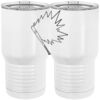 20 oz. Tall Stainless Steel Vacuum Insulated Tumbler White Thumbnail