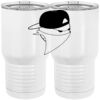 20 oz. Tall Stainless Steel Vacuum Insulated Tumbler White Thumbnail