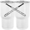 20 oz. Tall Stainless Steel Vacuum Insulated Tumbler White Thumbnail