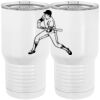 20 oz. Tall Stainless Steel Vacuum Insulated Tumbler White Thumbnail