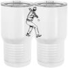 20 oz. Tall Stainless Steel Vacuum Insulated Tumbler White Thumbnail