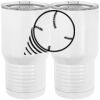 20 oz. Tall Stainless Steel Vacuum Insulated Tumbler White Thumbnail