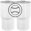 20 oz. Tall Stainless Steel Vacuum Insulated Tumbler White Thumbnail