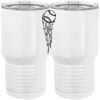 20 oz. Tall Stainless Steel Vacuum Insulated Tumbler White Thumbnail