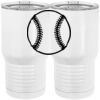 20 oz. Tall Stainless Steel Vacuum Insulated Tumbler White Thumbnail