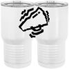 20 oz. Tall Stainless Steel Vacuum Insulated Tumbler White Thumbnail