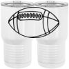 20 oz. Tall Stainless Steel Vacuum Insulated Tumbler White Thumbnail