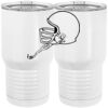 20 oz. Tall Stainless Steel Vacuum Insulated Tumbler White Thumbnail