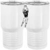 20 oz. Tall Stainless Steel Vacuum Insulated Tumbler White Thumbnail