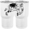 20 oz. Tall Stainless Steel Vacuum Insulated Tumbler White Thumbnail