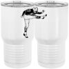 20 oz. Tall Stainless Steel Vacuum Insulated Tumbler White Thumbnail