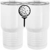 20 oz. Tall Stainless Steel Vacuum Insulated Tumbler White Thumbnail