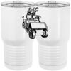 20 oz. Tall Stainless Steel Vacuum Insulated Tumbler White Thumbnail