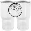 20 oz. Tall Stainless Steel Vacuum Insulated Tumbler White Thumbnail