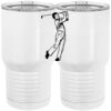 20 oz. Tall Stainless Steel Vacuum Insulated Tumbler White Thumbnail
