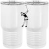 20 oz. Tall Stainless Steel Vacuum Insulated Tumbler White Thumbnail