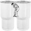 20 oz. Tall Stainless Steel Vacuum Insulated Tumbler White Thumbnail