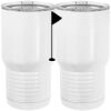 20 oz. Tall Stainless Steel Vacuum Insulated Tumbler White Thumbnail