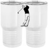 20 oz. Tall Stainless Steel Vacuum Insulated Tumbler White Thumbnail