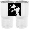 20 oz. Tall Stainless Steel Vacuum Insulated Tumbler White Thumbnail