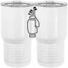 20 oz. Tall Stainless Steel Vacuum Insulated Tumbler White Thumbnail