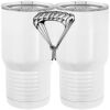 20 oz. Tall Stainless Steel Vacuum Insulated Tumbler White Thumbnail