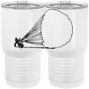 20 oz. Tall Stainless Steel Vacuum Insulated Tumbler White Thumbnail