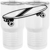 20 oz. Tall Stainless Steel Vacuum Insulated Tumbler White Thumbnail