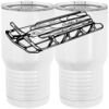 20 oz. Tall Stainless Steel Vacuum Insulated Tumbler White Thumbnail