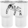 20 oz. Tall Stainless Steel Vacuum Insulated Tumbler White Thumbnail