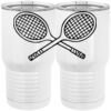 20 oz. Tall Stainless Steel Vacuum Insulated Tumbler White Thumbnail