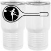 20 oz. Tall Stainless Steel Vacuum Insulated Tumbler White Thumbnail