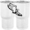 20 oz. Tall Stainless Steel Vacuum Insulated Tumbler White Thumbnail