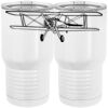 20 oz. Tall Stainless Steel Vacuum Insulated Tumbler White Thumbnail