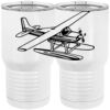 20 oz. Tall Stainless Steel Vacuum Insulated Tumbler White Thumbnail