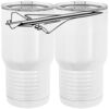 20 oz. Tall Stainless Steel Vacuum Insulated Tumbler White Thumbnail